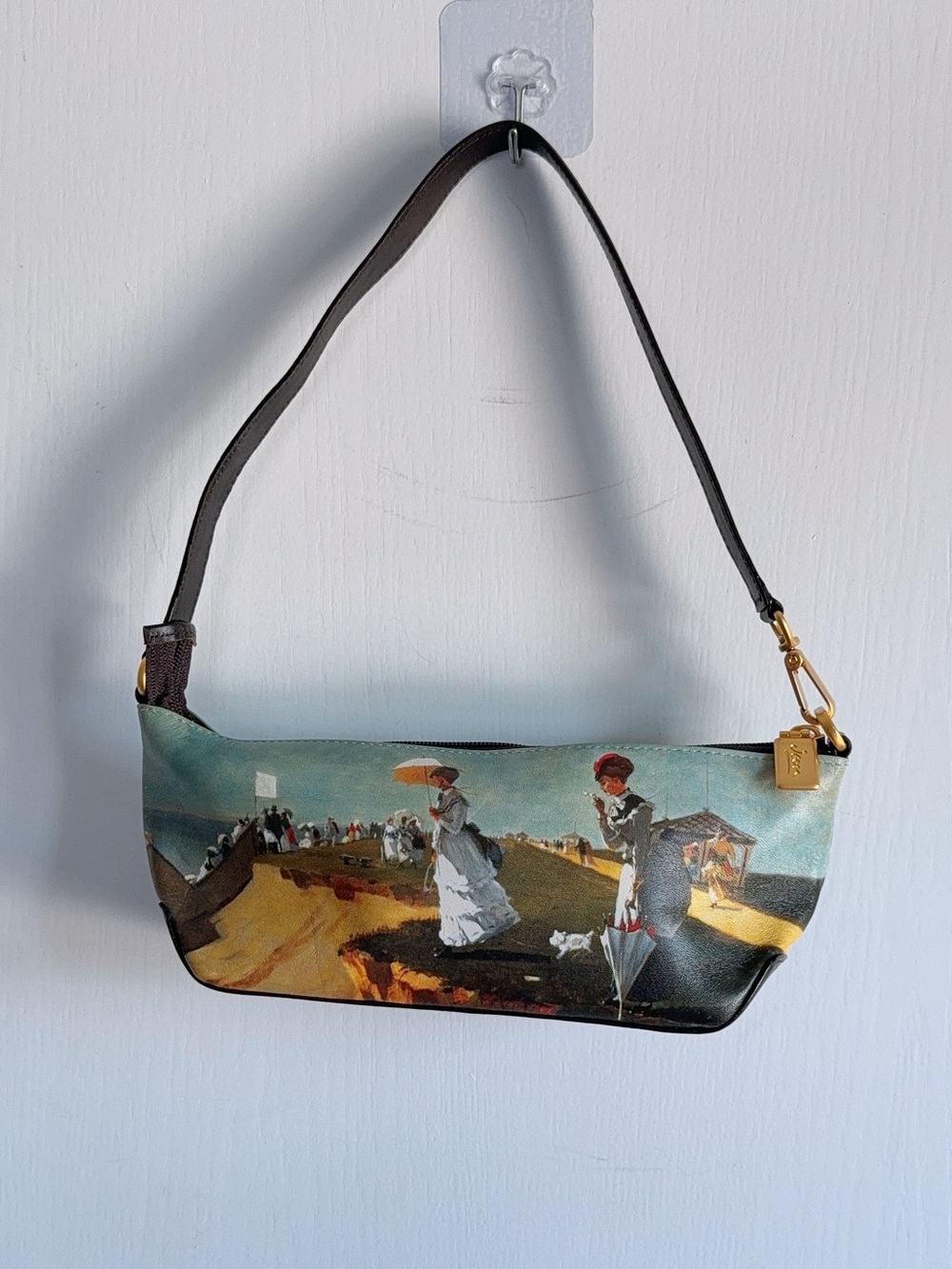 ICON Los Angeles Leather Art Print Mini Handbag